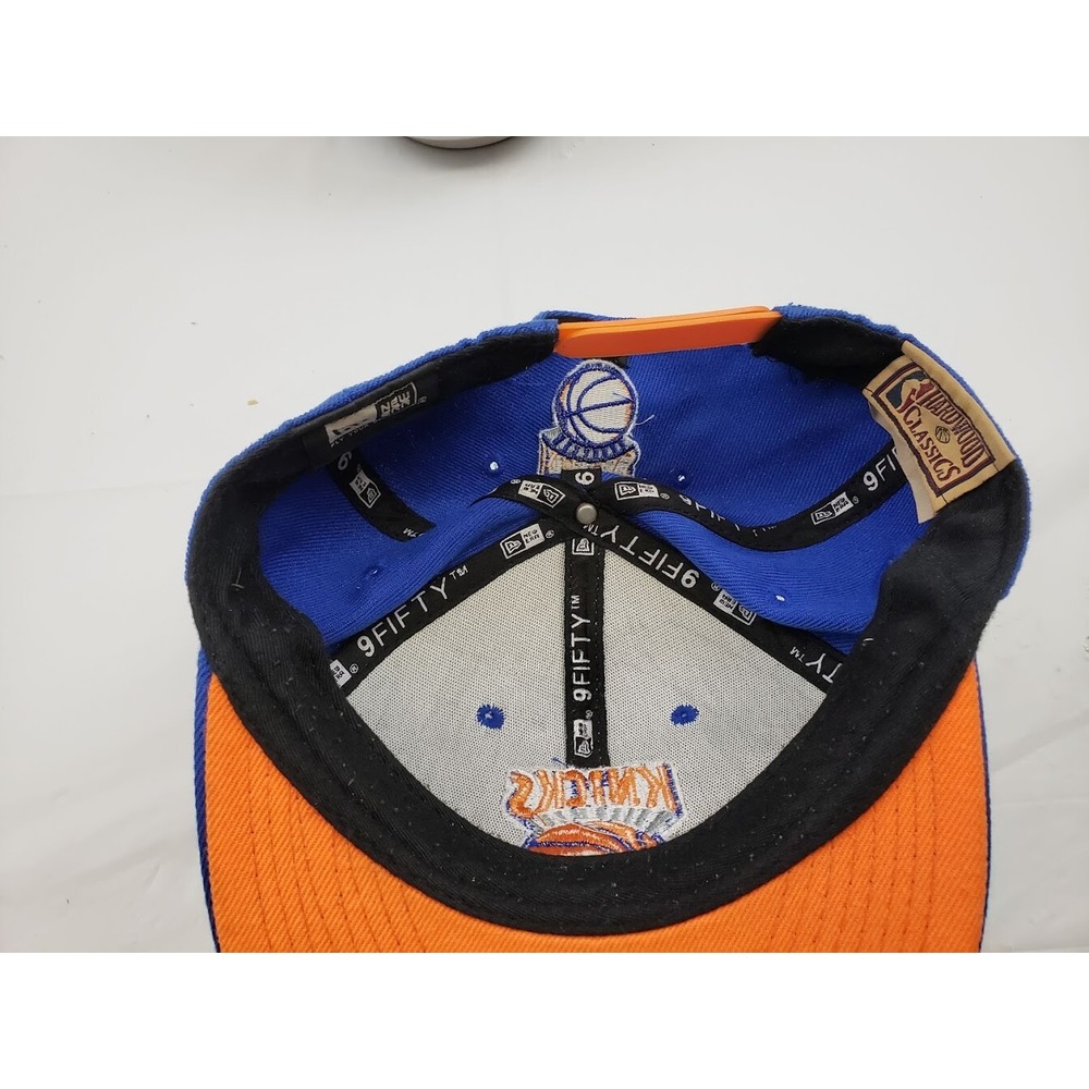 New York Knicks NBA New Era Snapback 9Fifty Cap Hat - Picture 10 of 12